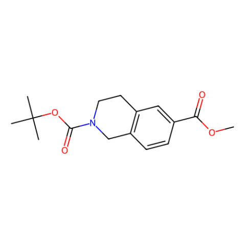 2-叔丁基6-甲基3,4-二氢异喹啉-2,6(1H)-二羧酸酯,2-tert-Butyl 6-methyl 3,4-dihydroisoquinoline-2,6(1H)-dicarboxylate
