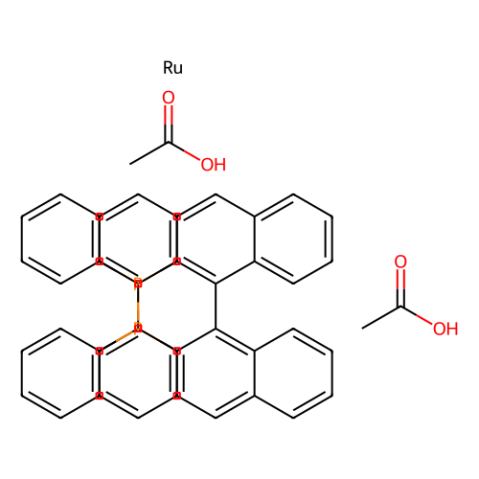 二乙酸[(S)-(-)-2,2'-双(二苯基膦)-1,1'-联萘基]钌(II),Diacetato[(S)-(-)-2,2'-bis(diphenylphosphino)-1,1'-binaphthyl]ruthenium(II)