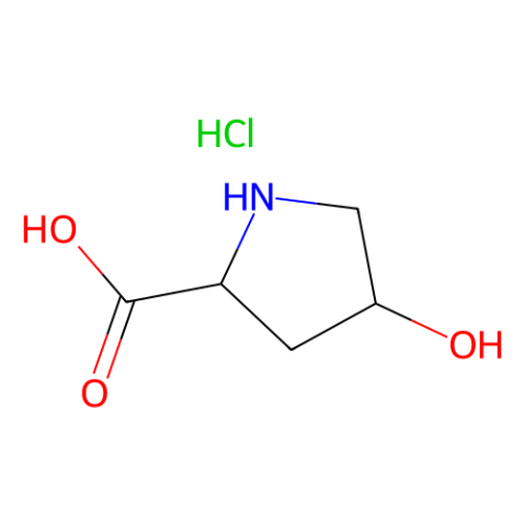 反式-4-羟基-D-脯氨酸盐酸盐,trans-4-Hydroxy-D-proline hydrochloride