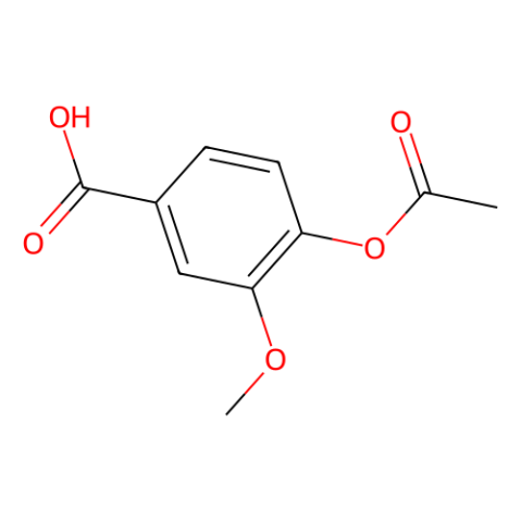 4-乙酰氧基-3-甲氧基-苯甲酸,4-Acetoxy-3-methoxy-benzoic acid