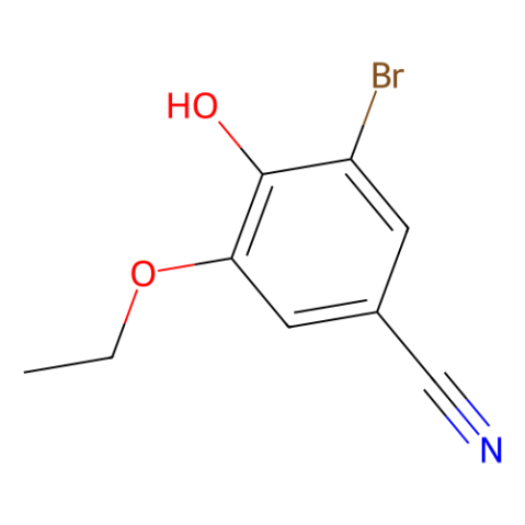 3-溴-5-乙氧基-4-羥基芐腈,3-Bromo-5-ethoxy-4-hydroxybenzonitrile