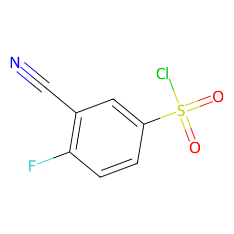 4-氟-3-氰基苯磺酰氯,4-Fluoro-3-cyanobenzenesulfonyl chloride