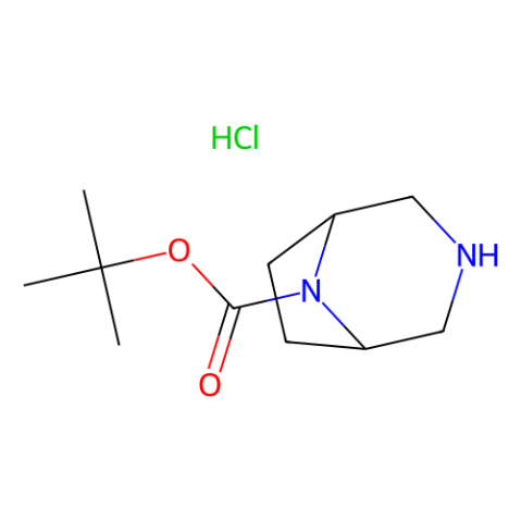 3,8-二氮杂双环[3.2.1]辛烷-8-羧酸叔丁酯 盐酸盐,8-Boc-3,8-diaza-bicyclo[3.2.1]octane, hydrochloride