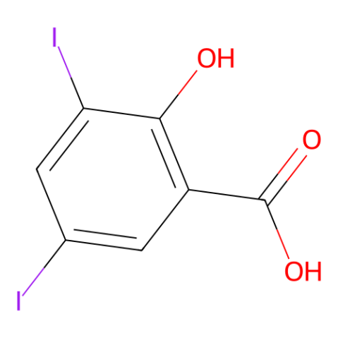 3,5-二碘水杨酸,3,5-Diiodosalicylic acid