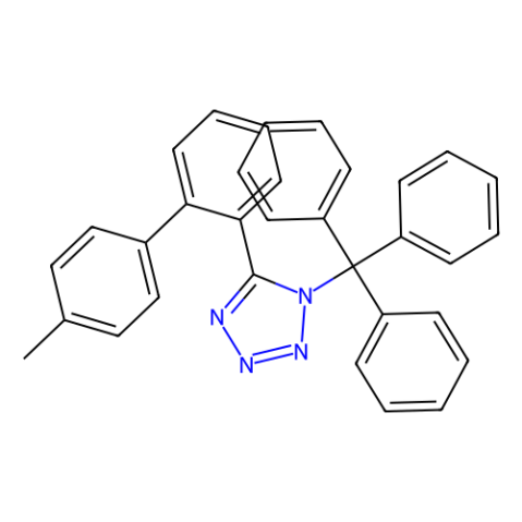 5-(4'-甲基-[1,1'-聯(lián)苯]-2-基)-1-三苯甲基-1H-四氮唑,5-(4'-Methyl-[1,1'-biphenyl]-2-yl)-1-trityl-1H-tetrazole