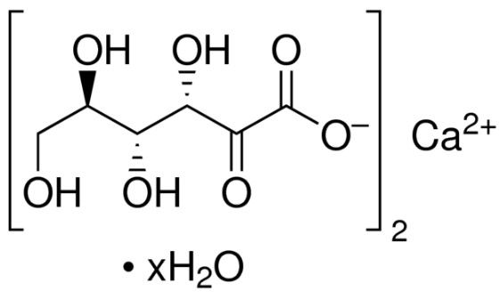 2-酮-D-葡萄糖酸 半钙盐 水合物,2-Keto-D-gluconic acid hemicalcium salt hydrate
