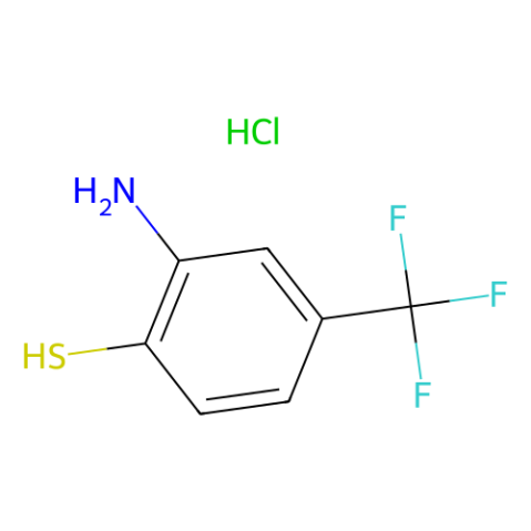 2-氨基-4-(三氟甲基)苯硫醇盐酸盐,2-Amino-4-(trifluoromethyl)benzenethiol hydrochloride