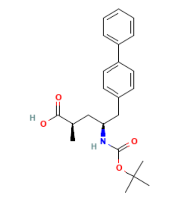 (2R,4S)-5-(联苯-4-基)-4-[(叔丁氧基羰基)氨基]-2-甲基戊酸,(2R,4S)-5-([1,1'-Biphenyl]-4-yl)-4-((tert-butoxycarbonyl)amino)-2-methylpentanoic acid