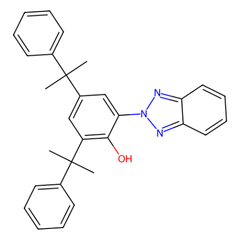 2-(2H-苯并三唑-2-基)-4,6-二(1-甲基-1-苯乙基)苯酚,2-(2H-Benzotriazol-2-yl)-4,6-bis(1-methyl-1-phenylethyl)phenol