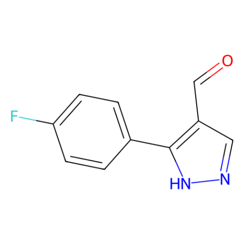 3-(4-氟丙基)-1H-吡唑-4-甲醛,3-(4-Fluorophenyl)-1H-pyrazole-4-carboxaldehyde