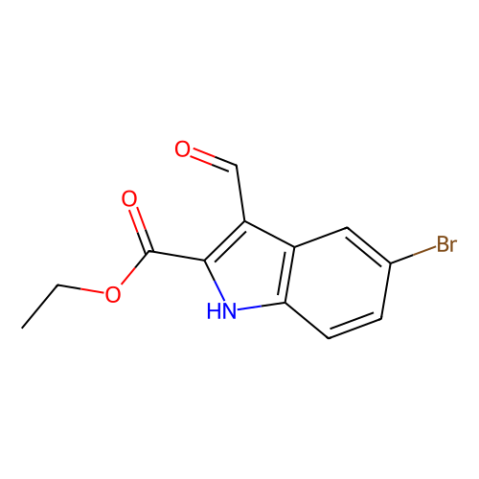 5-溴-3-甲酰基-1H-吲哚-2-羧酸乙酯,Ethyl 5-bromo-3-formyl-1h-indole-2-carboxylate