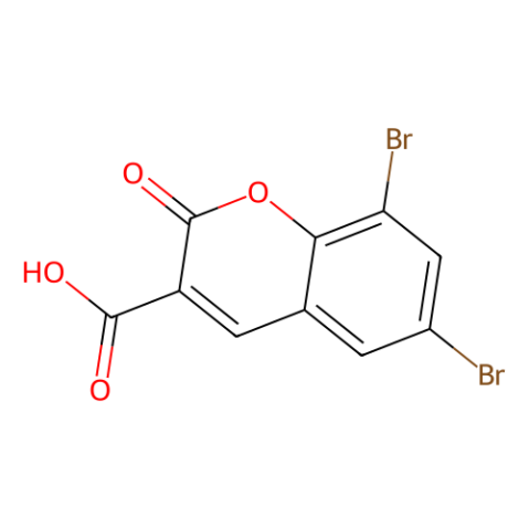 6,8-二溴香豆素-3-羧酸,6,8-Dibromocoumarin-3-carboxylic acid