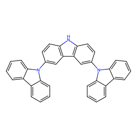 9,3':6',9''-三咔唑,9,3':6',9''-Tercarbazole