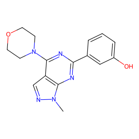 3-[1-甲基-4-(4-吗啉基)-1H-吡唑并[3,4-d]嘧啶-6-基]苯酚,ETP 45658