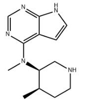 N-甲基-N-((3R,4R)-4-甲基哌啶-3-基-7H-吡咯并[2,3-d]嘧啶-4-胺,N-Methyl-N-((3R,4R)-4-methylpiperidin-3-yl)-7H-pyrrolo[2,3-d]pyrimidin-4-amine
