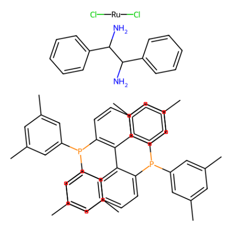 二氯化[(S)-2,2'-双[二(3,5-二甲苯基)膦]-1,1'-联萘基][(R,R)-1,2-二苯乙烯基二胺]钌(II),RuCl?[(R)-DM-BINAP][(R,R)-DPEN]