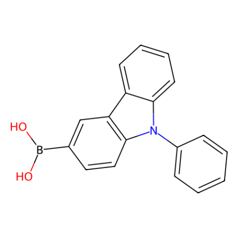 9-苯基咔唑-3-硼酸 (含不定量的酸酐),9-Phenylcarbazole-3-boronic Acid (contains varying amounts of Anhydride)