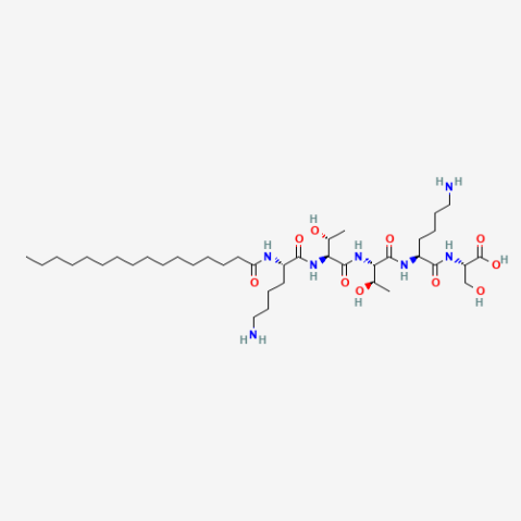 棕榈酰五肽-4/3 TFA盐,Palmitoyl Pentapeptide-4 TFA salt