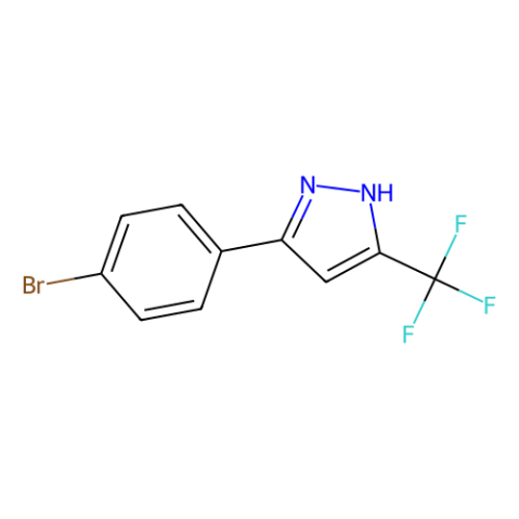 3-(4-溴苯基)-5-(三氟甲基)-1H-吡唑,3-(4-Bromophenyl)-5-(trifluoromethyl)-1H-pyrazole
