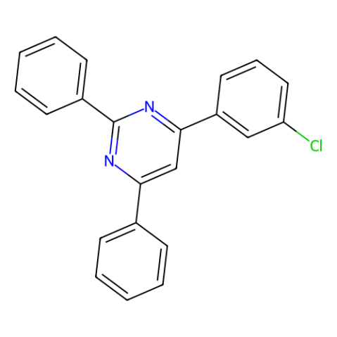 4-(3-氯苯基)-2,6-二苯基嘧啶,4-(3-Chlorophenyl)-2,6-diphenylpyrimidine