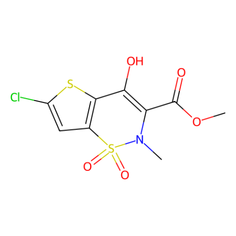 6-氯-4-羟基-2-甲基-2H-噻吩[2,3-e]-1,2-噻嗪-3-甲酸甲酯-1,1-二氧化物,6-Chloro-4-hydroxy-2-methyl-2H-thieno[2,3-e]-1,2-thiazine-3-carboxylic acid methyl ester 1,1-dioxide