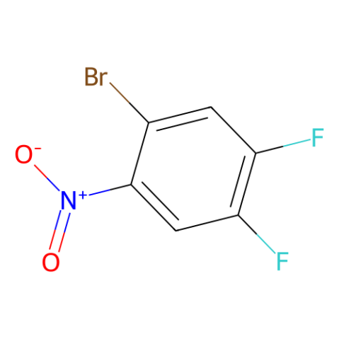 2-溴-4,5-二氟硝基苯,1-bromo-4,5-difluoro-2-nitrobenzene
