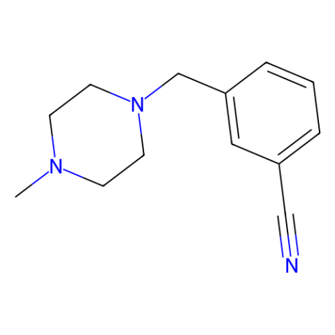 3-((4-甲基哌嗪-1-基)甲基)苯甲腈,3-((4-Methylpiperazin-1-yl)methyl)benzonitrile