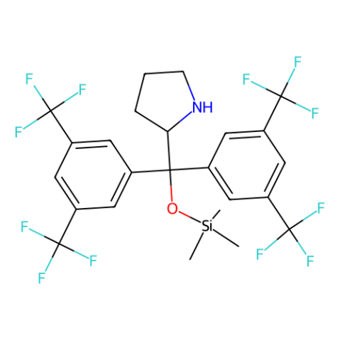 (R)-α,α-双[3,5-双(三氟甲基)苯基]-2-吡咯烷甲醇三甲基硅基醚,(R)-α,α-Bis[3,5-bis(trifluoromethyl)phenyl]-2-pyrrolidinemethanol trimethylsilyl ether