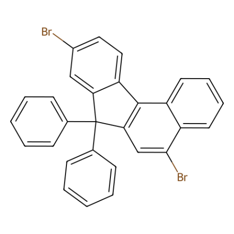 5,9-二溴-7,7-二苯基-7H-苯并[c]芴,5,9-Dibromo-7,7-diphenyl-7H-benzo[c]fluorene