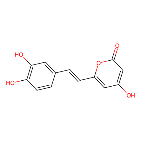 6-[(1E)-2-(3,4-二羟基苯基)乙烯基]-4-羟基-2H-吡喃-2-酮（Hispidin）,Hispidin