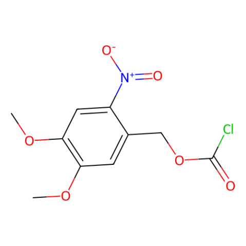 4,5-二甲氧基-2-硝基芐基氯甲酸酯,4,5-Dimethoxy-2-nitrobenzyl chloroformate