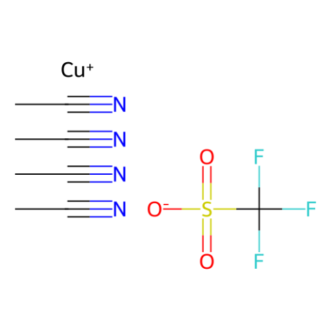 四(乙腈)三氟甲磺酸铜(I),Tetrakis(acetonitrile)copper(I) Trifluoromethanesulfonate