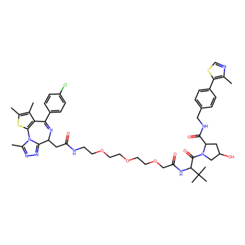 Mz1,（+）-JQ1基PROTAC降解BRD4,Mz1