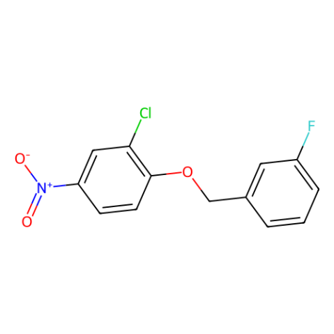 3-氯-4-(3-氟苯甲氧基)硝基苯,3-Chloro-4-(3-fluorobenzyloxy)nitrobenzene