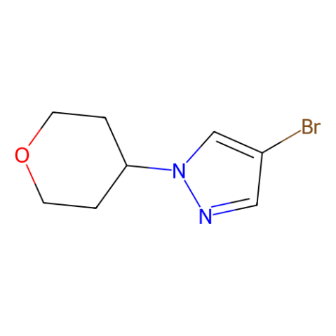 4-溴-1-(四氢-2H-吡喃-4-基)-1H-吡唑,4-Bromo-1-(tetrahydro-2H-pyran-4-yl)-1H-pyrazole