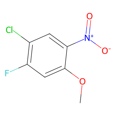 1-氯-2-氟-4-甲氧基-5-硝基苯,1-Chloro-2-fluoro-4-methoxy-5-nitrobenzene