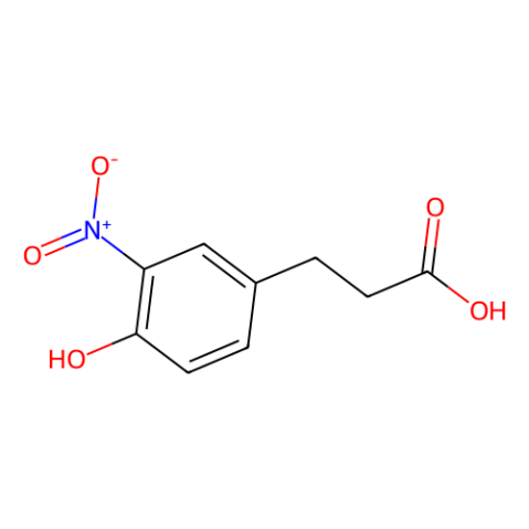 3-(4-羥基-3-硝基苯基)丙酸,3-(4-Hydroxy-3-nitrophenyl)propanoic acid