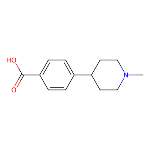 4-(1-甲基-4-哌啶基)苯甲酸,4-(1-Methylpiperidin-4-yl)benzoic acid