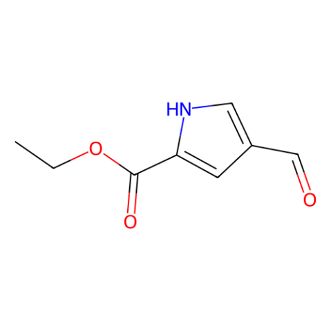 4-甲?；?1H-吡咯-2-甲酸乙酯,Ethyl 4-formyl-1h-pyrrole-2-carboxylate