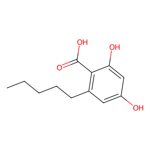 2,4-二羥基-6-戊基苯甲酸,2,4-Dihydroxy-6-pentylbenzoic acid