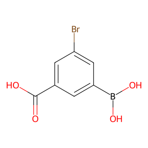 5-溴-3-羧基苯硼酸(含数量不等的酸酐),3-Bromo-5-carboxyphenylboronic acid(contains varying amounts of Anhydride)