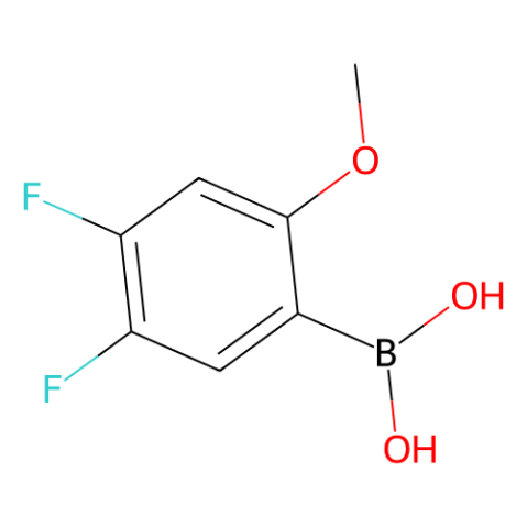 4,5-二氟-2-甲氧基苯基硼酸 (含數(shù)量不等的酸酐),4,5-Difluoro-2-methoxyphenylboronic acid(contains varying amounts of Anhydride)