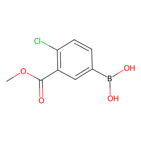 4-氯-3-(甲氧基羰基)苯硼酸 (含不同量的酸酐),4-Chloro-3-(methoxycarbonyl)phenylboronic Acid (contains varying amounts of Anhydride)