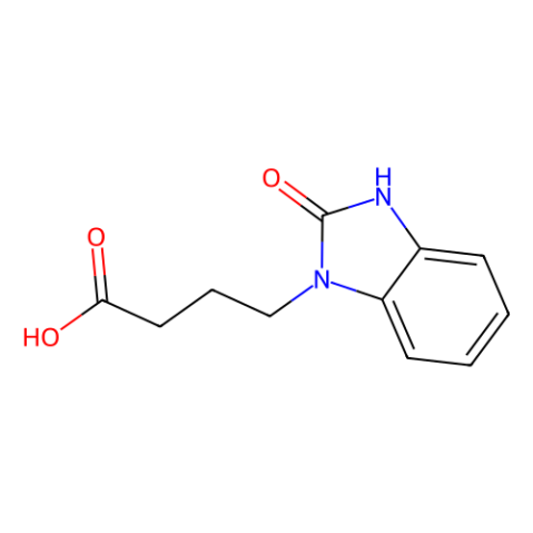 2-氧代-1-苯并咪唑啉丁酸,4-(2-oxo-2,3-dihydro-1H-1,3-benzodiazol-1-yl)butanoic acid