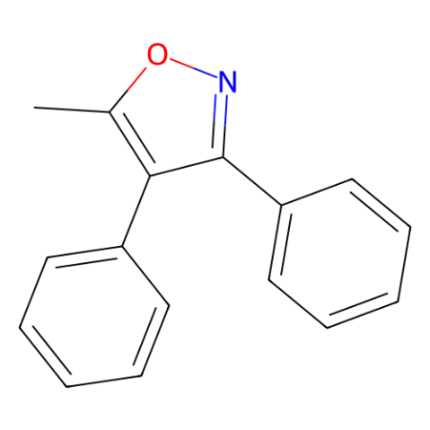 5-甲基-3,4-二苯基异恶唑,5-Methyl-3,4-diphenylisoxazole