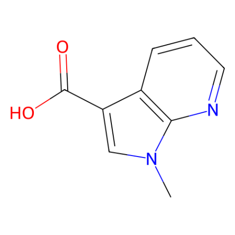 1-甲基-1H-吡咯并[2,3-b]吡啶-3-羧酸,1-methyl-1H-pyrrolo[2,3-b]pyridine-3-carboxylic acid