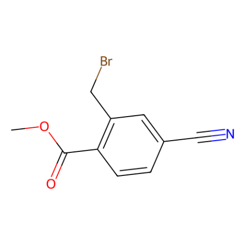 2-溴甲基-4-氰基苯甲酸甲酯,Methyl 2-(bromomethyl)-4-cyanobenzoate