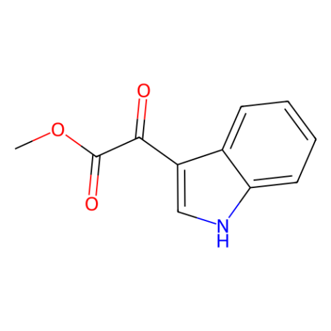 吲哚-3-乙醛酸甲酯,Methyl 2-(1H-indol-3-yl)-2-oxoacetate