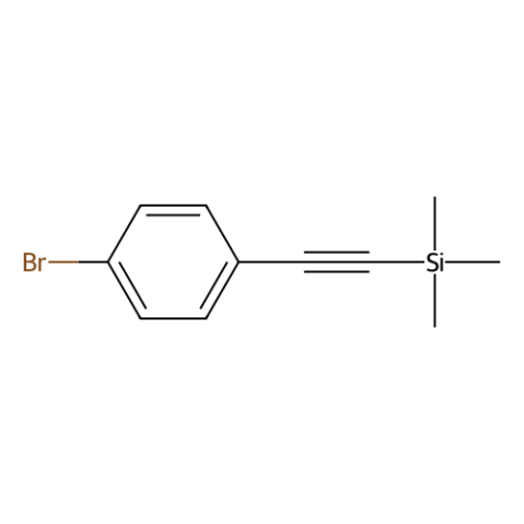 (4-溴苯乙炔基)三甲基硅烷,(4-Bromophenylethynyl)trimethylsilane