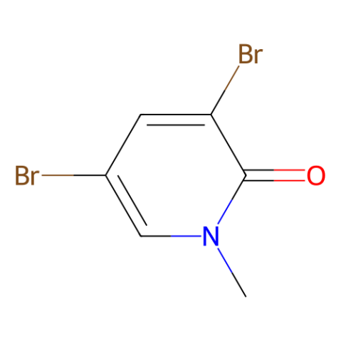 3,5-二溴-1-甲基吡啶-2(1H)-酮,3,5-Dibromo-1-methylpyridin-2(1h)-one